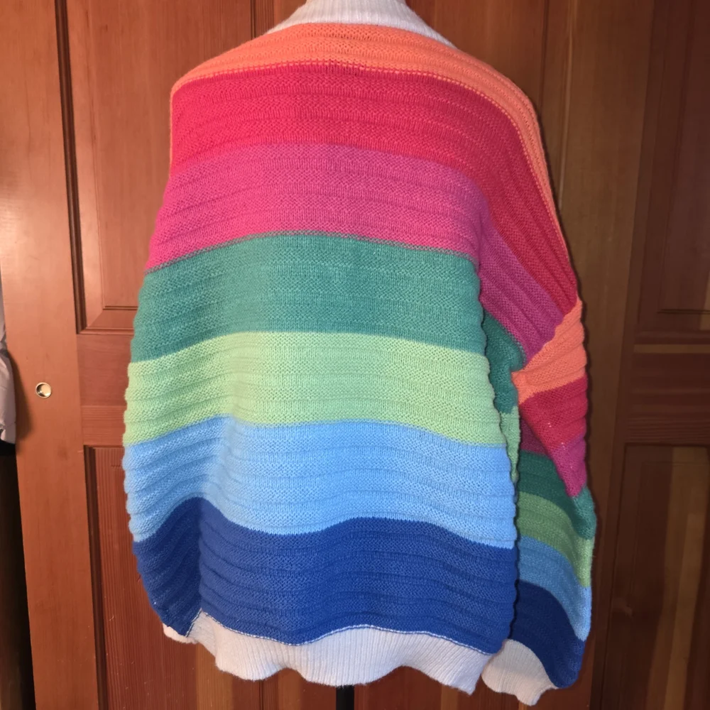 DAVI & DANI Multicolor Striped Cardigan - Picture 4 of 10